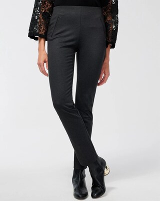Juliet Ponte Geo Grid Ankle Pants