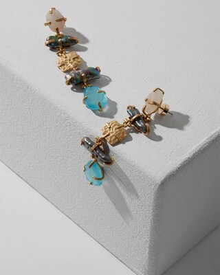 Linear Drop Earrings