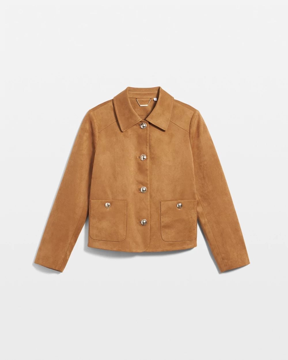Suede Cropped Jacket