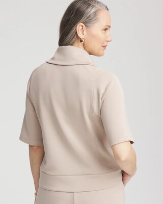 Zenergy® Scuba Half-Zip Top click to view larger image.