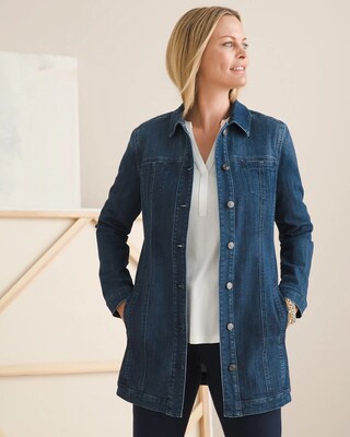 Elongated Denim Jacket