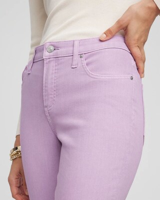 Girlfriend Slim Full-Length Jeans click to view larger image.