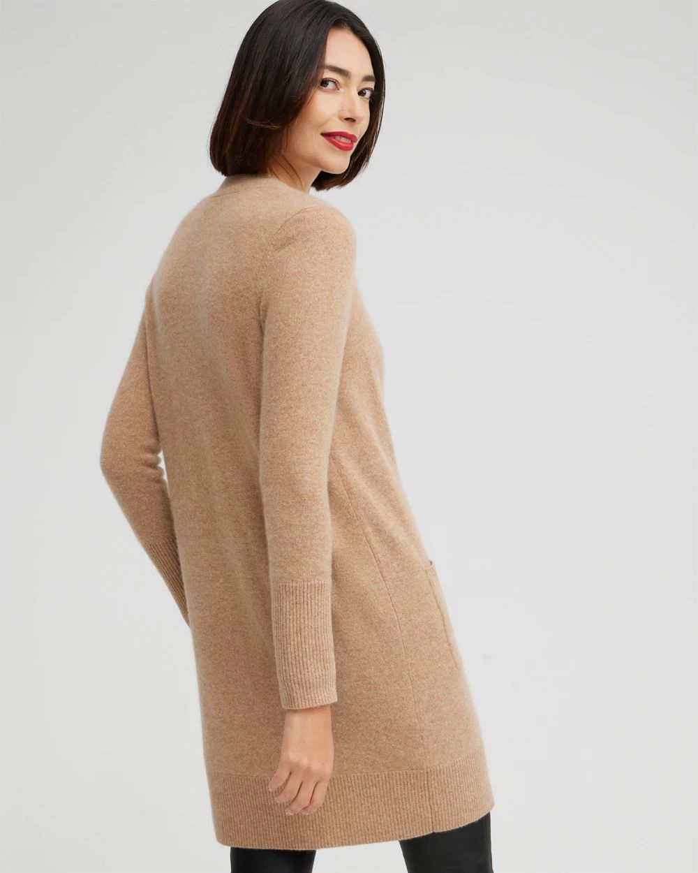 Cashmere Duster Cardigan Sweater