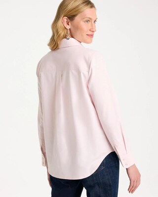 Cotton-Blend Oxford Shirt click to view larger image.