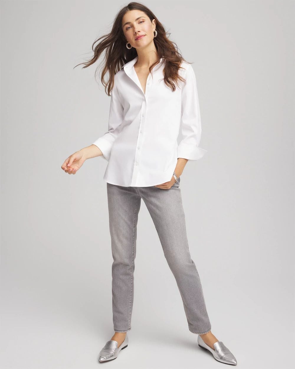 Girlfriend Slim Ankle Jeans