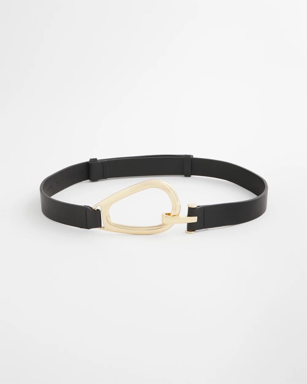 Interlock Buckle Slouch Belt