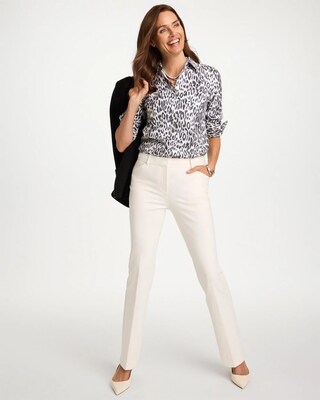 Emme Slim Bootcut Ponte Pants