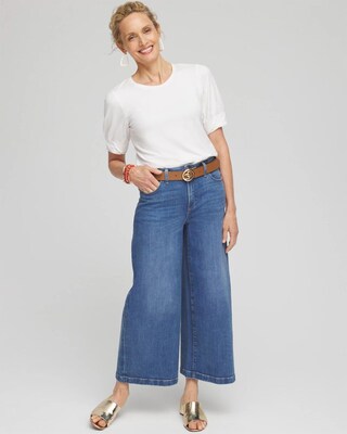 Touch of Cool™ Pleated Roll Cuff Tee