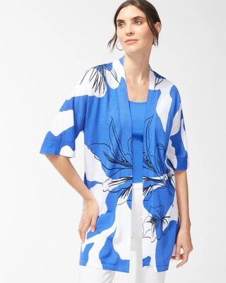 Summer Romance Tropical Midi Cardigan