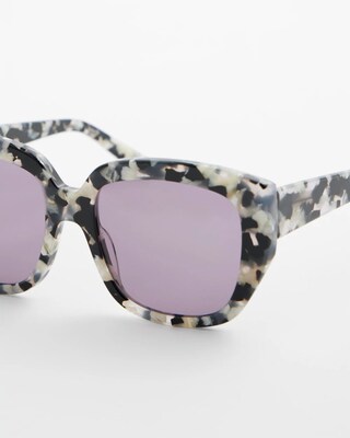 Tort Print Sunglasses
