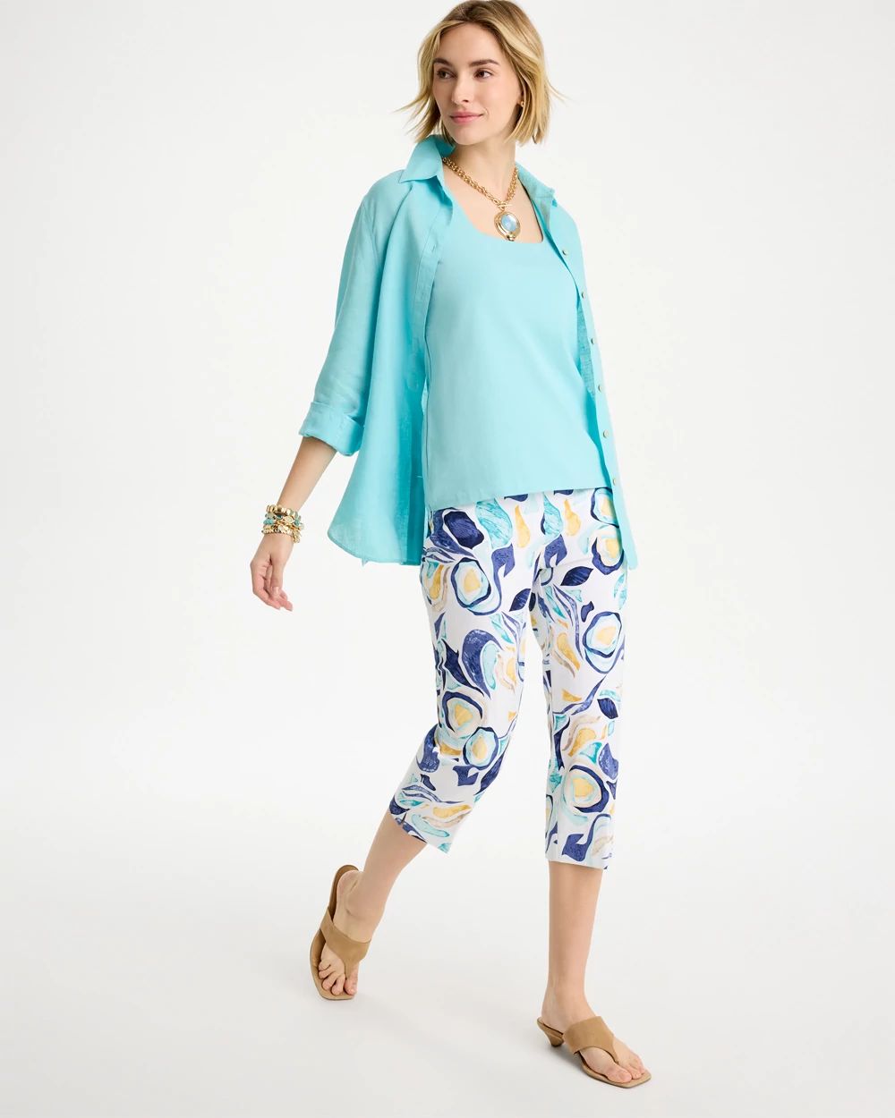 Contour Cotton™ Square Neck Tank click to view larger image.