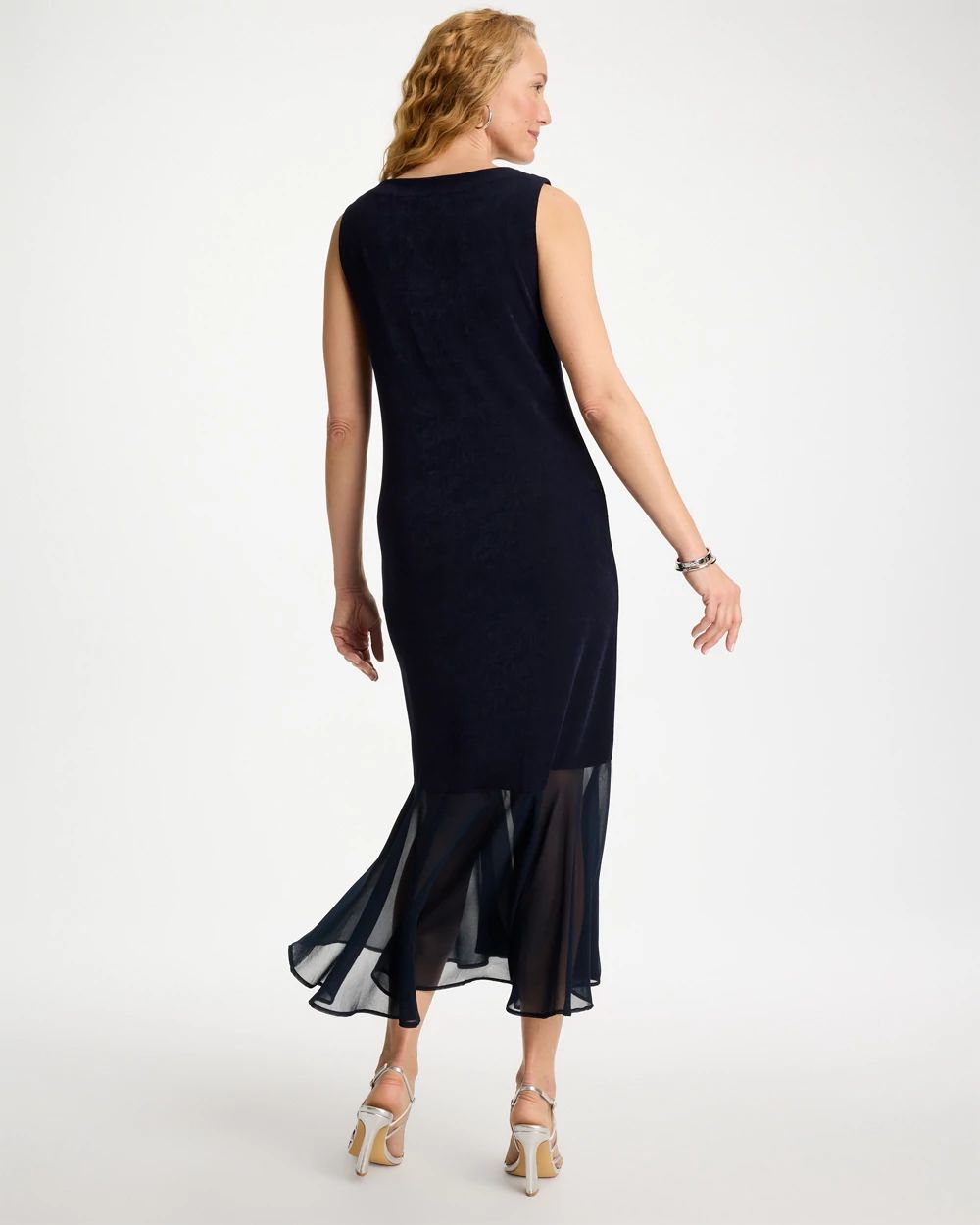 Travelers™ Petite Chiffon Hem Dress