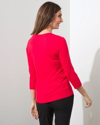 Touch of Cool Sequin Heart Tee