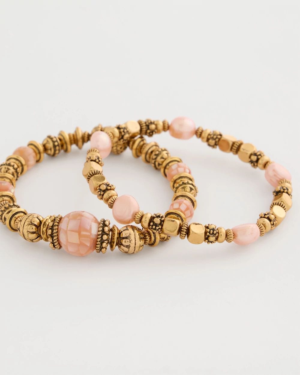 Stretch Bracelet Set of Two click to view larger image.