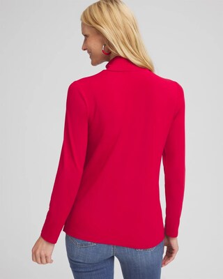 Touch of Cool™ Mock Neck Layering Tee click to view larger image.