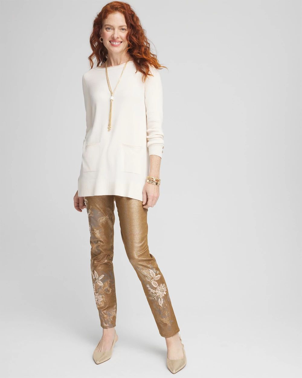 Pocket Sweater Tunic click to view larger image.