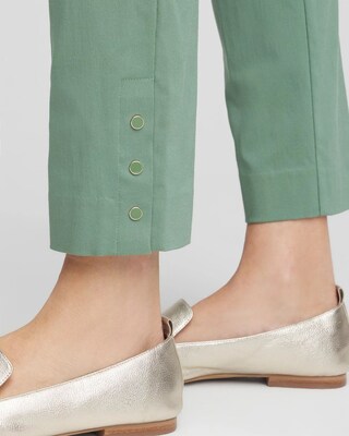Brigitte™ Pull-On Slim Rivet Ankle Pants click to view larger image.