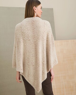 Leopard-Print Poncho