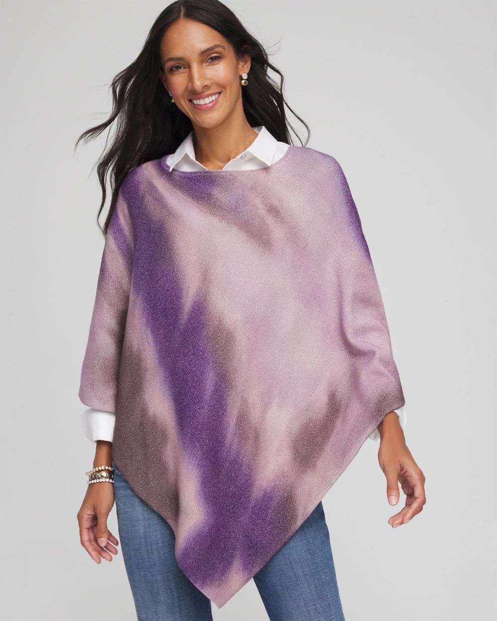 Convertible Knit Poncho