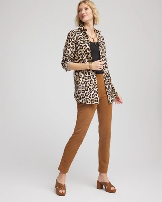 No Iron™ Animal-Print Tunic click to view larger image.