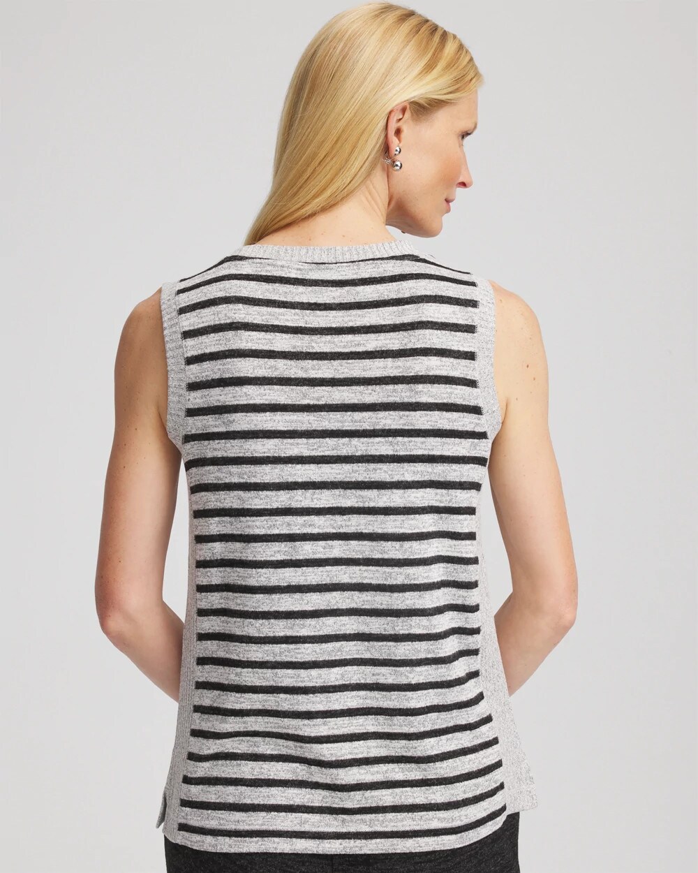 Zenergy® Striped Crewneck Tank