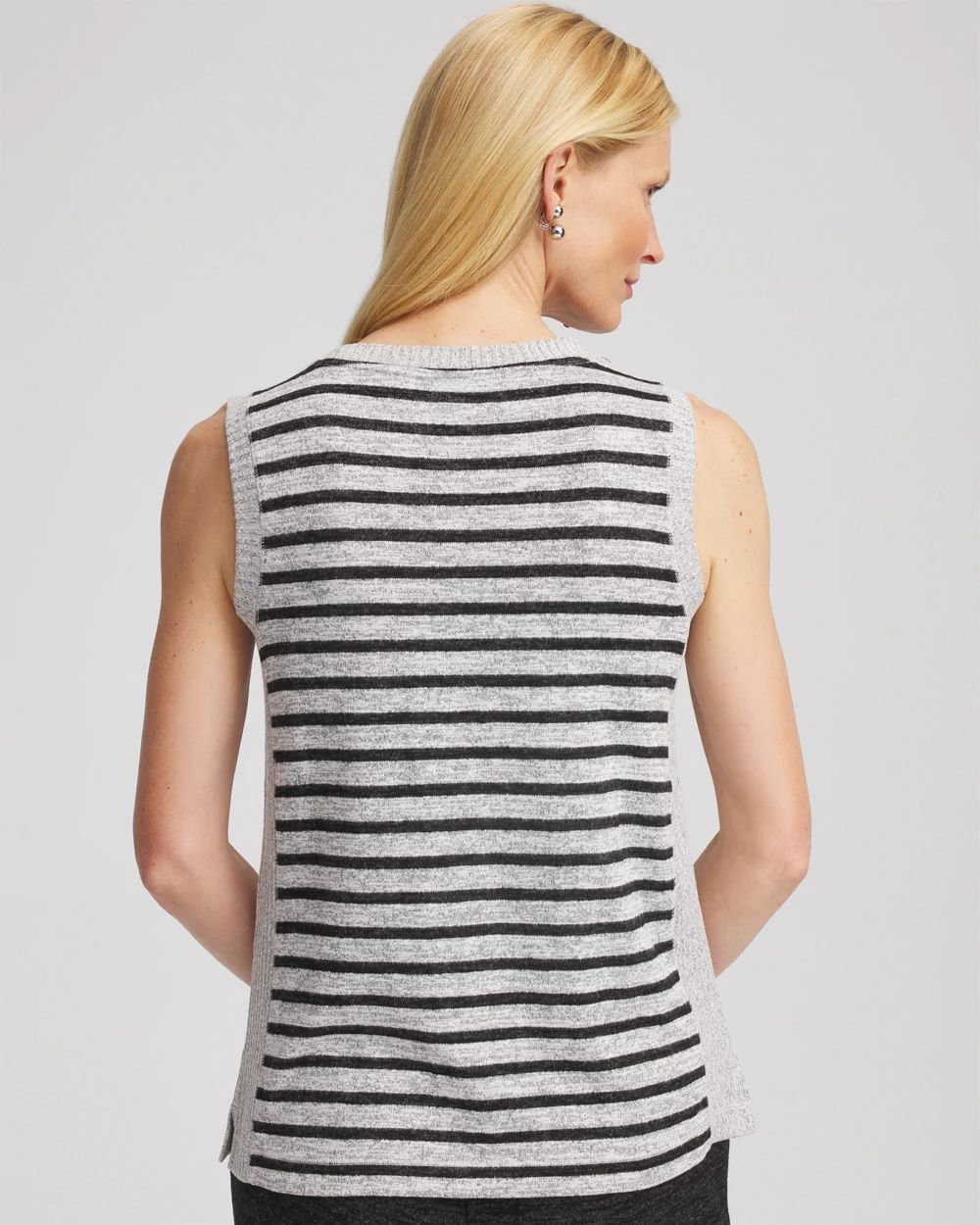 Zenergy® Striped Crewneck Tank