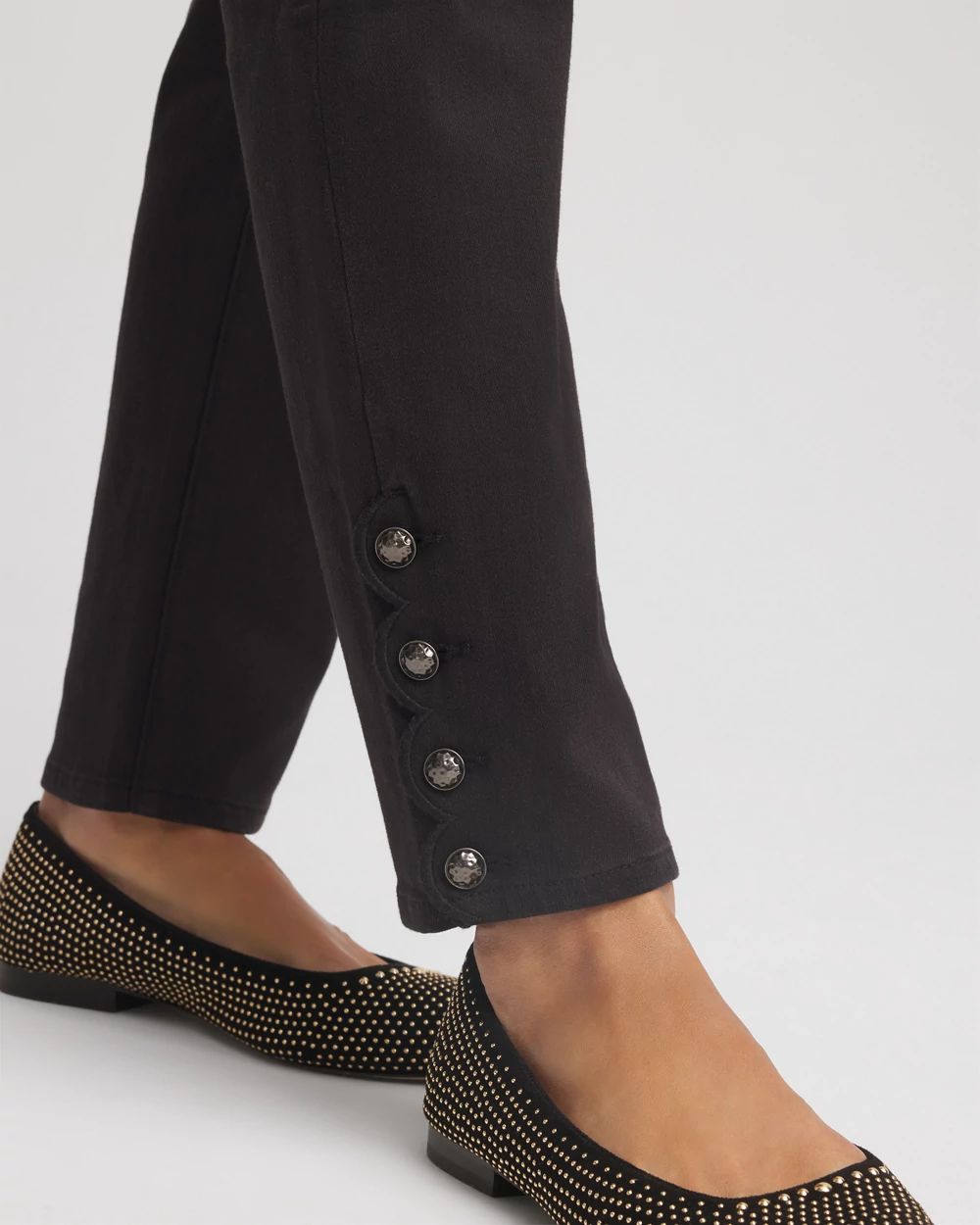 Girlfriend Slim Ankle Jeans