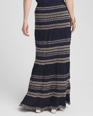 Crochet Gauze Trim Skirt click to view larger image.