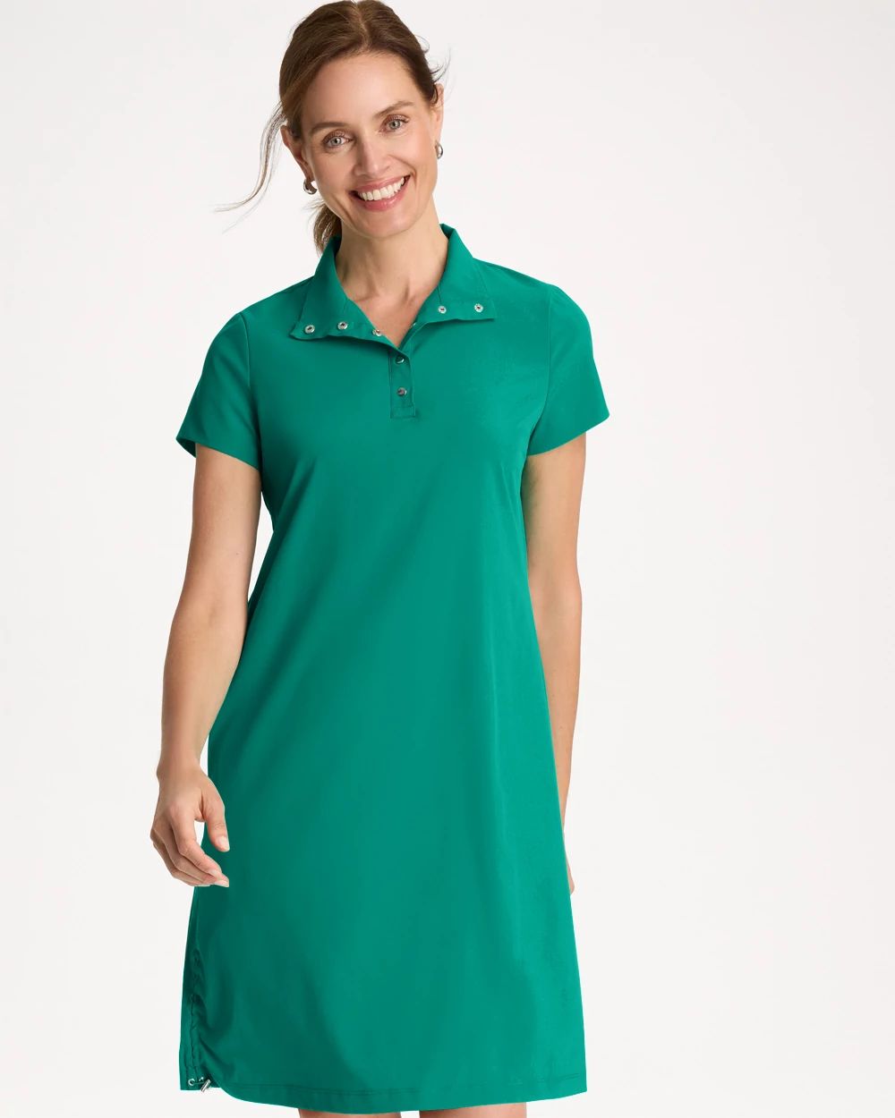 Zenergy® UPF Mockneck Bungee Dress