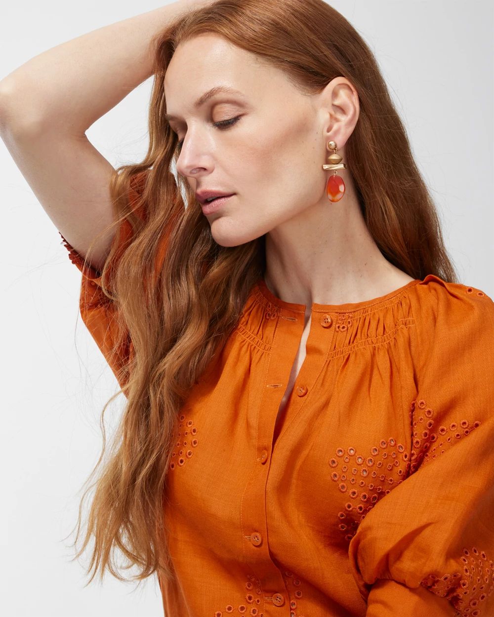 Agate Drop Earrings