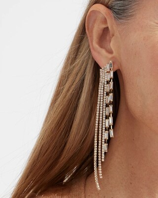 Gold Tone Duster Earrings