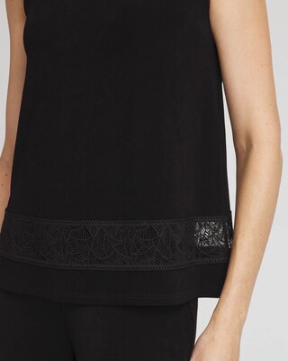 Travelers™ Macrame Trim Tank click to view larger image.