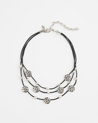 Reversable Mixed Metal Necklace
