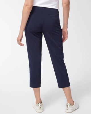 Zenergy Neema Navy Eyelet Crops