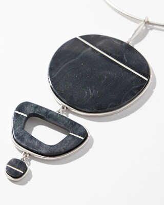 Marble Pendant Necklace