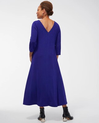 Travelers V-back Maxi Dress