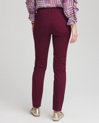 So Slimming Girlfriend Ankle Jeans click to view larger image.