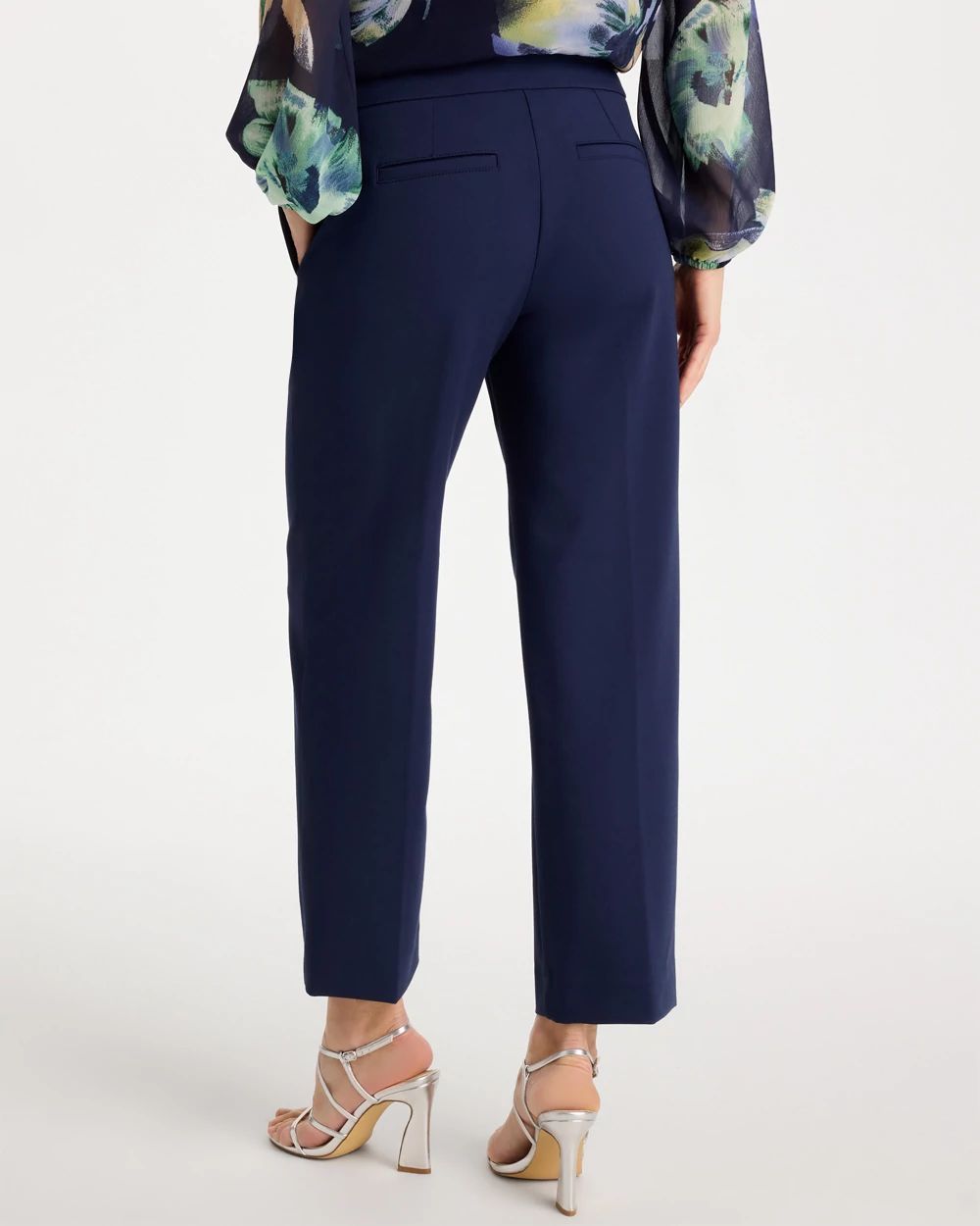 Juliet Lightweight Straight Crop Pants