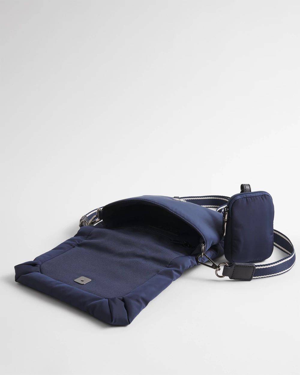 Mini Puffer Crossbody Bag click to view larger image.