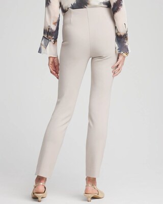 Juliet Ponte Trim Detail Ankle Pants click to view larger image.