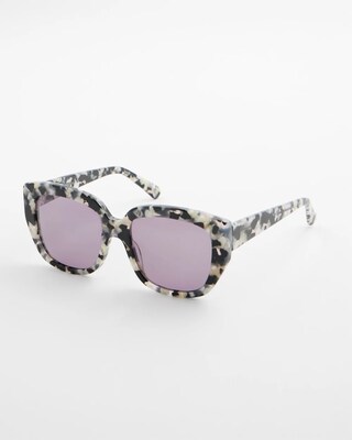 Tort Print Sunglasses