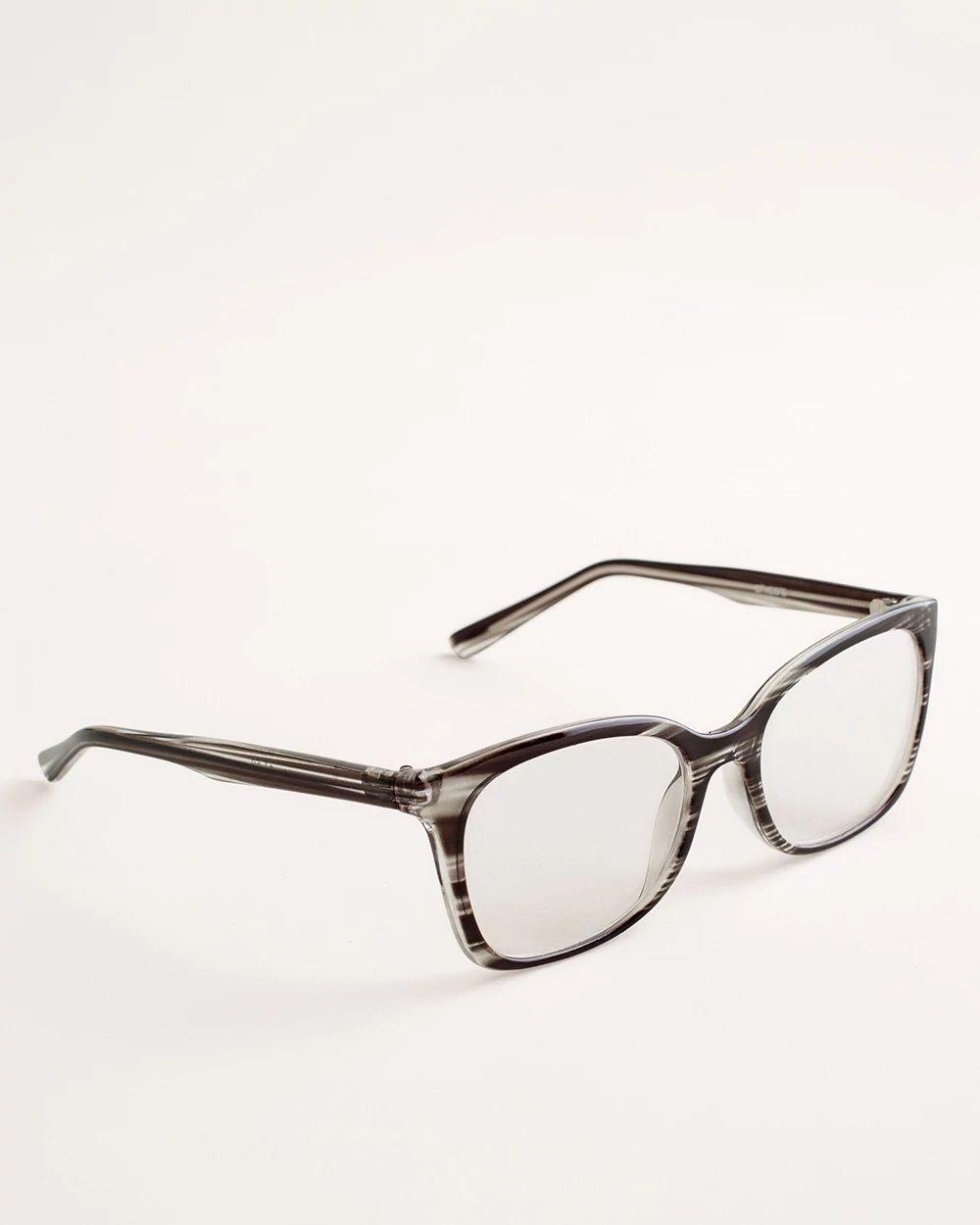 Black Rectangular Reading Glasses