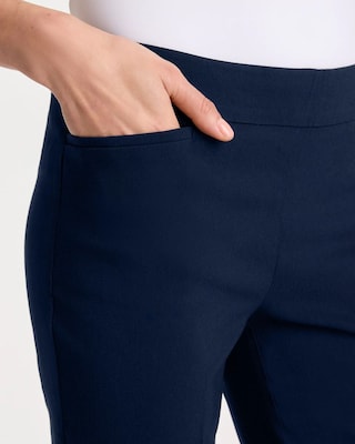 Brigitte™ Slim Pull-On Crop click to view larger image.