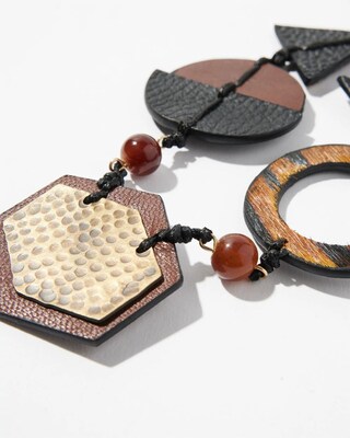 Adjustable Animal Print Necklace