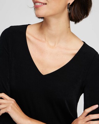 Travelers™ High Low V-neck Top