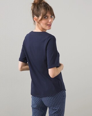 Bon Voyage Scoop Neck Tee