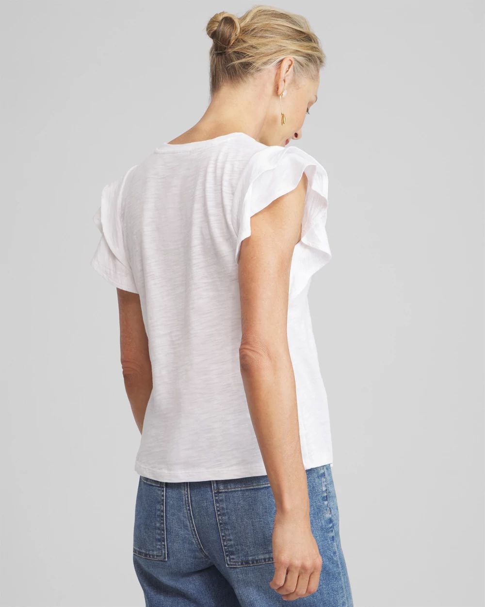 Flutter Cap Sleeve Tee