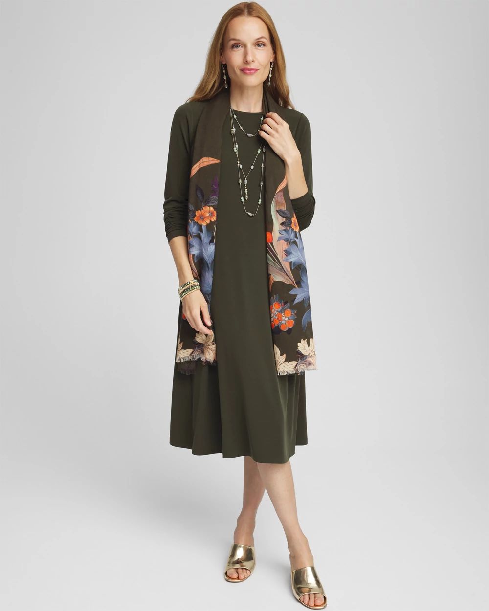 Long Sleeve Midi Dress