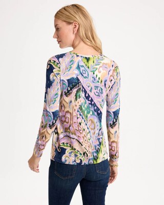 Paisley Touch of Cool™ Layering Tee click to view larger image.