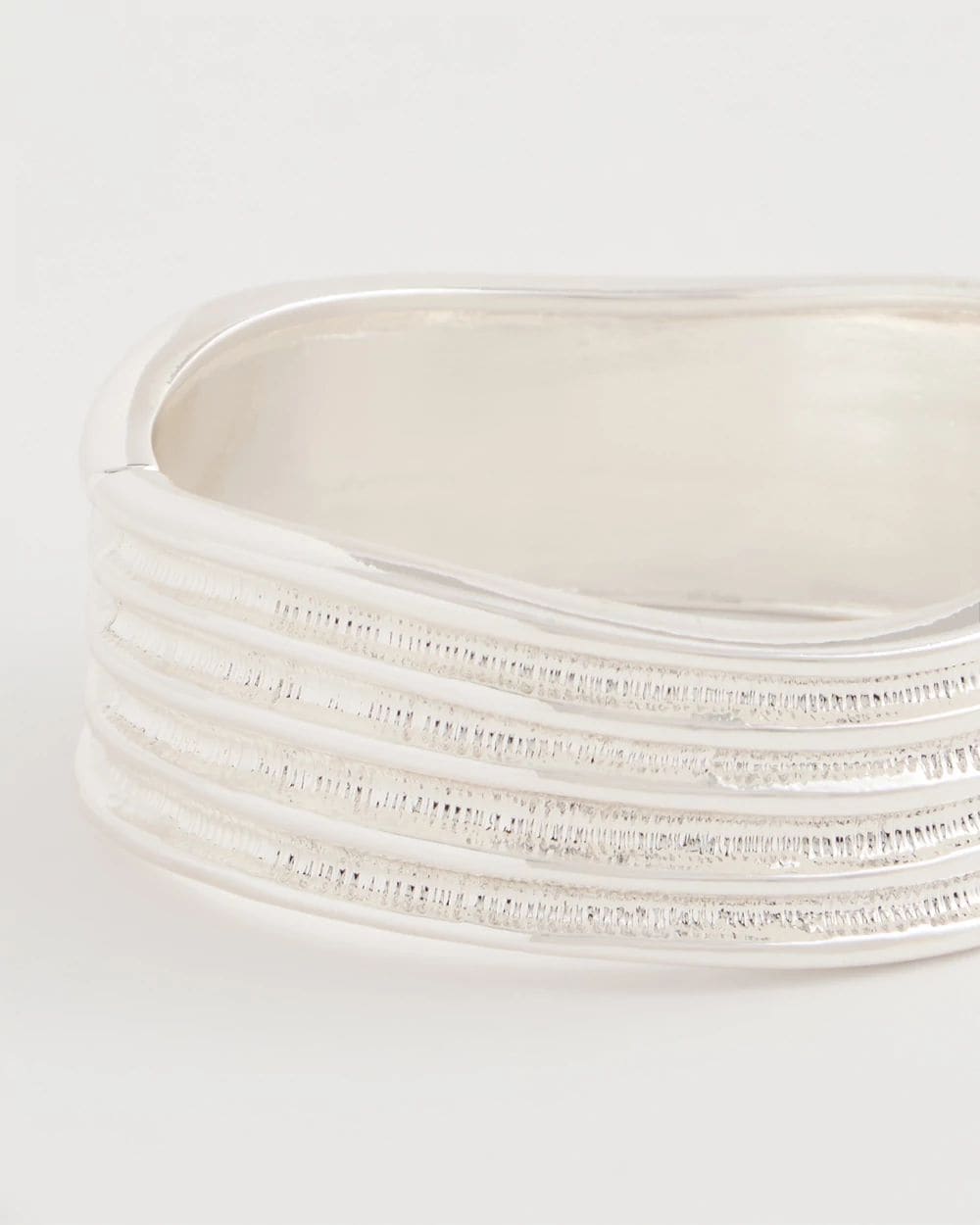 Silvertone Cuff Bracelet